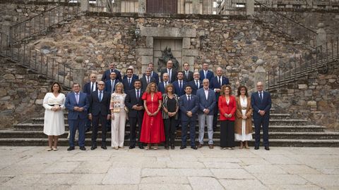 Reunin de la comisin de diputaciones de la FEMP en Cceres.