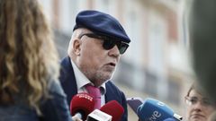 El excomisario Villarejo, a su llegada a la Audiencia Nacional esta semana.