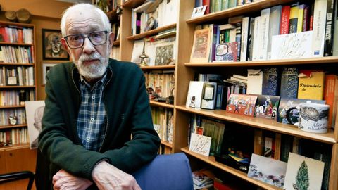 Paco Martn no despacho da sa casa de Lugo