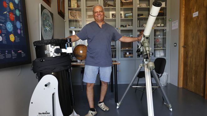 Manolo Lorenzo de la Asociaci�n Astron�mica Sirio
