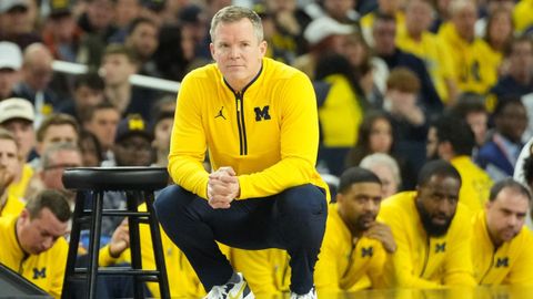 Dusty May, durante la final de la NCAA.