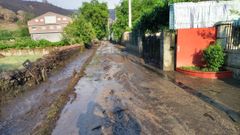 Una tormenta inunda de barro varias localidades de Rubi�