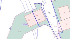 Plano de la finca y la edificaci�n