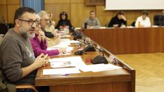 Juan Fajardo es el portavoz municipal de Esquerda Unida en Vilagarc�a