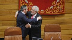 Santalices se estrena como presidente del Parlamento de Galicia