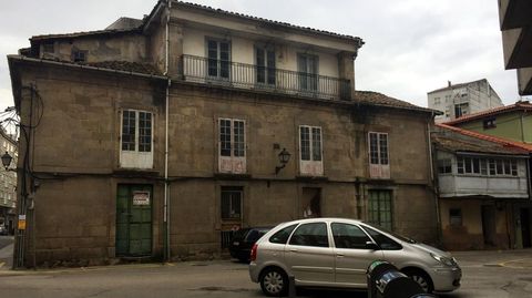 Casa que fue cuartel cuando el padre del diplom�tico estaba destinado en Monforte
