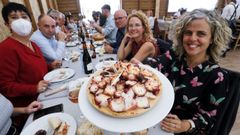 Arrancan las casetas del pulpo del San Froil�n de Lugo
