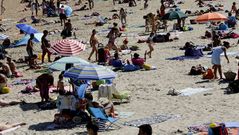 La �tard�a� ola de calor achicharra Galicia