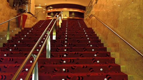 Escaleras en el Casino de Gijn