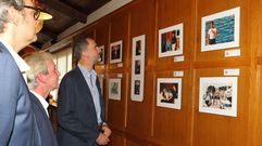 La visita del rey Felipe VI a Baiona