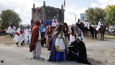 Los protagonistas ponen todo el entusiasmo para dar realismo a la recreación