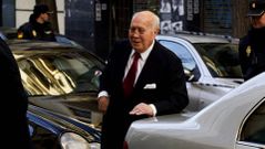 �lvaro de Lapuerta, el pasado febrero, entrando a declarar en la Audiencia Nacional