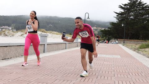 Imagen de la primera carrera popular del Concello, que se celebr� en julio