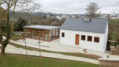 El edificio Coliving est� junto a la Ronda do Carme de Lugo