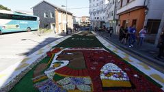 Alfombra floral de Burela