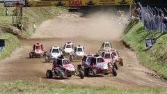 La de ayer fue la prueba del auton�mico de autocr�s con mayor participaci�n de las 22 ediciones celebradas en Carballo, con 88 pilotos en liza.