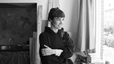 La artista vasca Nora Aurrekoetxea.