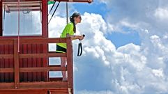 Los socorristas ya vigilan Sanxenxo