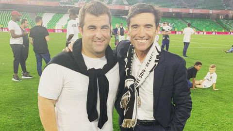David Fern�ndez, con Marcelino Garc�a Toral