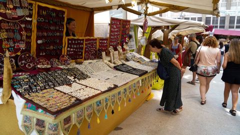 Feria medieval de A Coru�a.