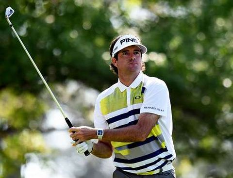 Bubba Watson, campe�n en el 2012, lideraba anoche el Masters de forma provisional.