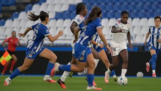 La delantera colombiana Linda Caicedo, en la jugada del primer gol del Real Madrid.