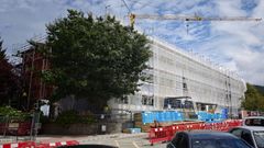 El CPI Don Aurelio de Cuntis, con las obras de rehabilitaci�n integral que acomete la Conseller�a de Educaci�n y que superan el mill�n de euros 
