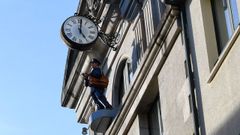 El aut�mata de Correos vuelve a estar en la calle de San Pedro, en Lugo