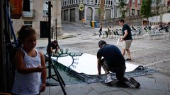 El a�o pasado, en la plaza de San Marcial