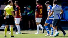 Monestillo en el �ltimo partido que arbitr� al Deportivo. 