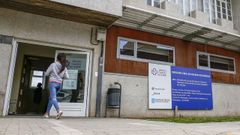 Centro de salud de Ribeira.