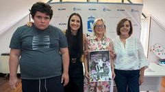 Sergio Pouso, Tania Fuegho, Herminia Pouso y Milagros Rey presentaron el festival