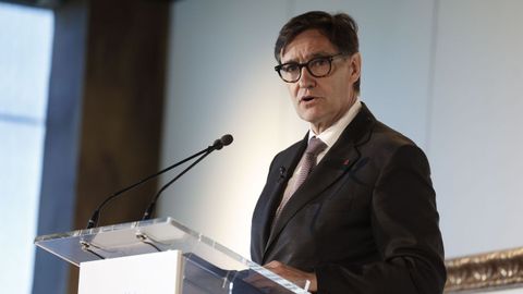 El presidente de la Generalitat de Cataluña, Salvador Illa.