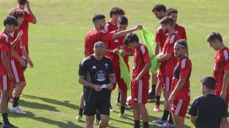 As fue el entrenamiento a puerta abierta del Racing