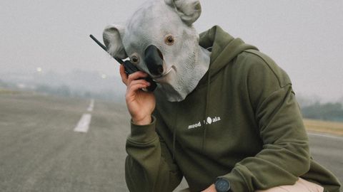 En Mood Koala utilizan m�scaras�de Koala para deshumanizar la marca y crear una comunidad
