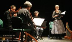 Las cantigas de Mart�n C�dax cobraron vida musical en Carballo con Pres de Cambrai. 