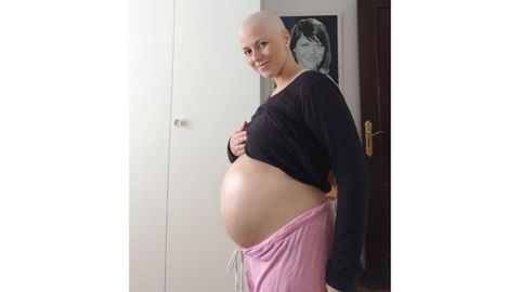 Ana María Álvarez vivió su embarazo con un cáncer de mama