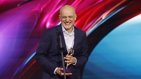 Aitor Tapia recibe el premio a �Mejor trailer�