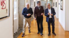 Francisco Gonz�lez Bouz�n, Xos� Poldras y Luis Menor 