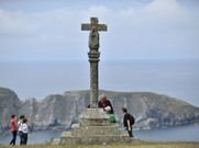 Un enorme crucero preside el mirador de San Ant�n  