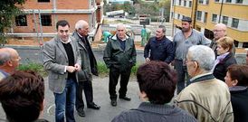 Rodr�guez y Boda�o acordaron con los vecinos la regulaci�n del tr�fico en la zona de Villaflores.