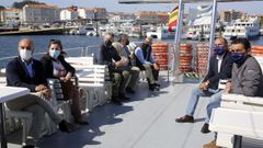 Damos un paseo en catamar�n por la r�a de Arousa en la presentaci�n de la campa�a tur�stica Elixe Galicia