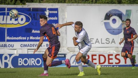 Partido de la fase de ascenso a Tercera entre el Boiro y el Montañeros