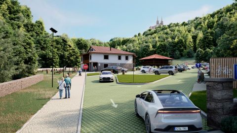 Comienza la recuperacin de la finca de Les Llanes para construir un aparcamiento y una senda a Covadonga