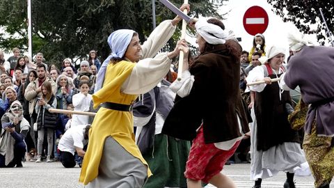 Representaci�n de A defensa da Vila en Cangas, en la edici�n del 2022