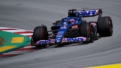  Fernando Alonso en el Gran Premio de Espaa de Frmula en el circuito de Barcelona-Catalua, en Montmel (Barcelona)