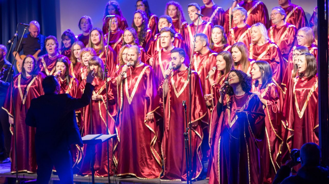 La solidaridad artística del Coro Góspel Vida