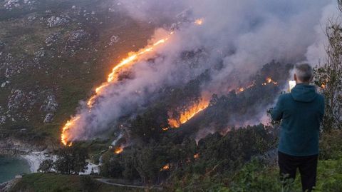 Ponteceso fue uno de los municipios m�s afectados por incendios este verano 