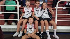 Los deportistas del Malama llegaron cargados de medallas del Open Cidade de Ribeira