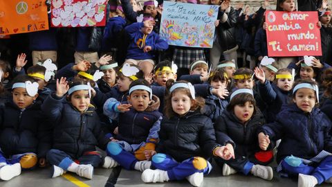 Acto por la paz en la Grande Obra
